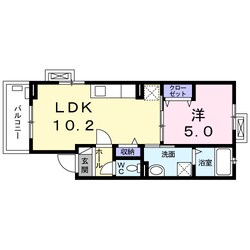 昭和町駅 徒歩13分 2階の物件間取画像